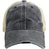 imageCC Unisex Adjustable Trucker Baseball Cap HatBlack