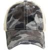imageCC Unisex Adjustable Trucker Baseball Cap HatCamo Gray