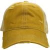 imageCC Unisex Adjustable Trucker Baseball Cap HatMustard