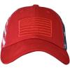 imageCC Unisex Adjustable Trucker Baseball Cap HatPrinted American Flag  Red