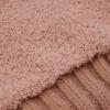 imageCC Unisex Chunky Soft Stretch Cable Knit Warm Fuzzy Lined Skully BeanieCuffed Beige