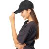 imageCC Unisex Classic Blank Low Profile Cotton Unconstructed Baseball Cap Dad HatDistressed Black
