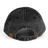 imageCC Unisex Classic Blank Low Profile Cotton Unconstructed Baseball Cap Dad HatDistressed Black