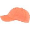 imageCC Unisex Classic Blank Low Profile Cotton Unconstructed Baseball Cap Dad HatDistressed Neon Orange
