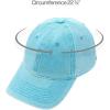 imageCC Unisex Classic Blank Low Profile Cotton Unconstructed Baseball Cap Dad HatDistressed Sky Blue