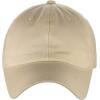 imageCC Unisex Classic Blank Low Profile Cotton Unconstructed Baseball Cap Dad HatKhaki