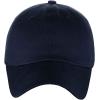 imageCC Unisex Classic Blank Low Profile Cotton Unconstructed Baseball Cap Dad HatNavy