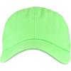 imageCC Unisex Classic Blank Low Profile Cotton Unconstructed Baseball Cap Dad HatNeon Green