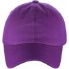 imageCC Unisex Classic Blank Low Profile Cotton Unconstructed Baseball Cap Dad HatPurple
