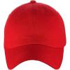 imageCC Unisex Classic Blank Low Profile Cotton Unconstructed Baseball Cap Dad HatRed