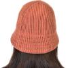 imageCC Unisex Winter Cable Knit Packable Vintage Cloche Bucket HatBrick