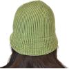 imageCC Unisex Winter Cable Knit Packable Vintage Cloche Bucket HatDark Grass
