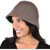 imageCC Unisex Winter Cable Knit Packable Vintage Cloche Bucket HatEarth Gray