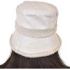 imageCC Womens Winter Faux Fur Teddy Style Reversible Fisherman Bucket HatDove