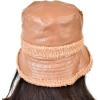 imageCC Womens Winter Faux Fur Teddy Style Reversible Fisherman Bucket HatToast Almond