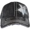 imageCC womens BaseballBlack Silver Glitter Stars