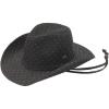 imageCC All Over Rhinestone Denim Cowboy Hat with Chinstraps for WomenBlack Denim