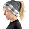Buffalo Checkered Dark Melange Gray/White