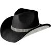 Under Brim Rhinestone_black