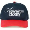 imageCC Embroidered TwoTone Trucker Snapback HatAmerican Honey RedNavy