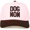 Dog Mom- Pink/Brown
