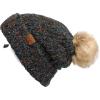 A Confetti Mohair Ribbed-black