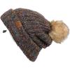 A Confetti Mohair Ribbed-brown