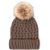 A Lattice Crossover Stitch-earth Brown