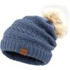 A Heather Denim-tilted Stitch