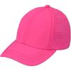 imageCC Laser Cut CrissCross Elastic Band Unisex Baseball Cap BAB8036Hot Pink
