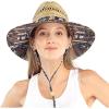 imageCC Paradise Ocean Print Bamboo Lifeguard Hat with Adjustable Strap  for UnisexParadise Ocean