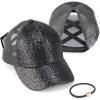 Glitter Mesh-black