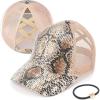 Snake Sequin-brown