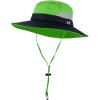 imageCC Safari Sun Hat Wide Brim Hat with Ponytail Hole Packable UPF 50 for Hiking CampingNavyLime