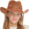 imageCC Sun Straw Western Cowboy Hat Soft ShapeClay