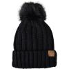 Chenille Black Pom