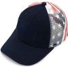 Printed American Flag  Navy