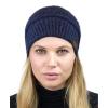 Heather Navy With Hair Tie
