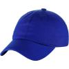 imageCC Unisex Classic Blank Low Profile Cotton Unconstructed Baseball Cap Dad HatRoyal Blue