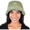 imageCC Womens Winter Faux Fur Teddy Style Fisherman Bucket HatSage