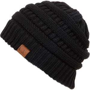 imageCC Exclusives Cable Knit BeanieBlacksolid