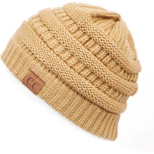 imageCC Exclusives Cable Knit BeanieCamel
