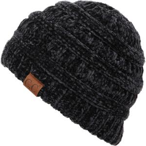 imageCC Exclusives Cable Knit BeanieChenille Black