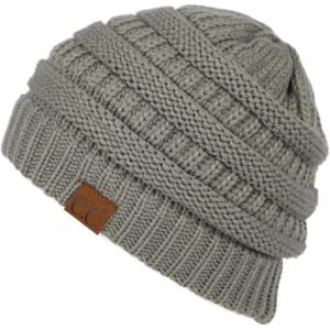 imageCC Exclusives Cable Knit BeanieNatural Grey