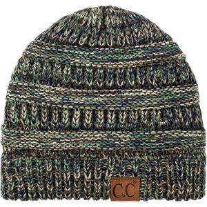 imageCC Exclusives Cable Knit BeanieOlive Navy9 Mix