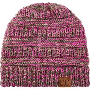 imageCC Exclusives Cable Knit BeaniePink Olive8 Mix
