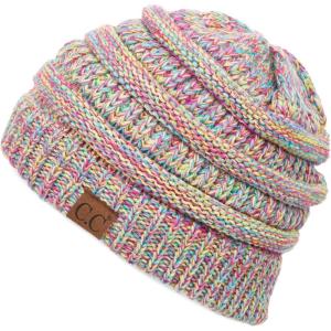 imageCC Exclusives Cable Knit BeanieRainbow11 Mix