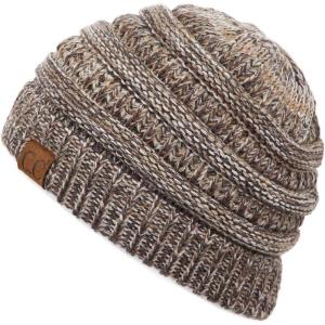 imageCC Exclusives Cable Knit BeanieTaupe21 Mix