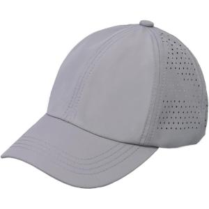 imageCC Laser Cut Unisex Baseball Cap BTB8037Lt Grey
