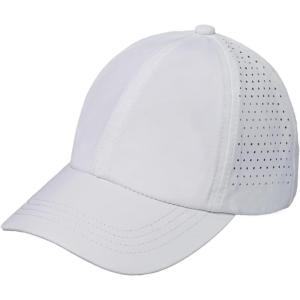 imageCC Laser Cut Unisex Baseball Cap BTB8037White